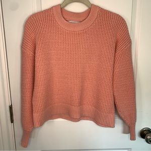 Heavy knit sweater